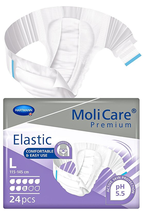 Molicare Premium Elastic 8 Damla L Beden 24lü