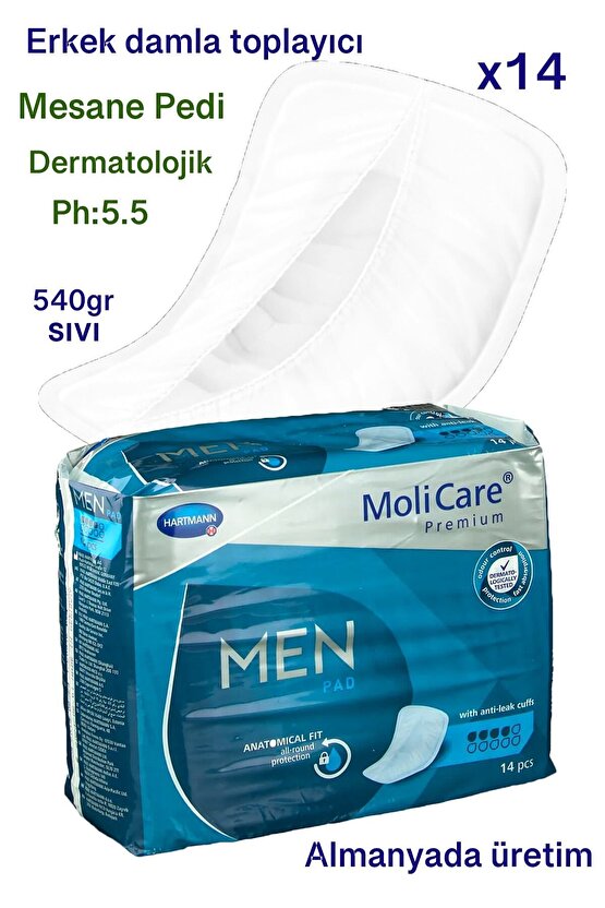 Molicare Premium Men Pad 4 Damla Erkek Mesane Pedi 14 Lü