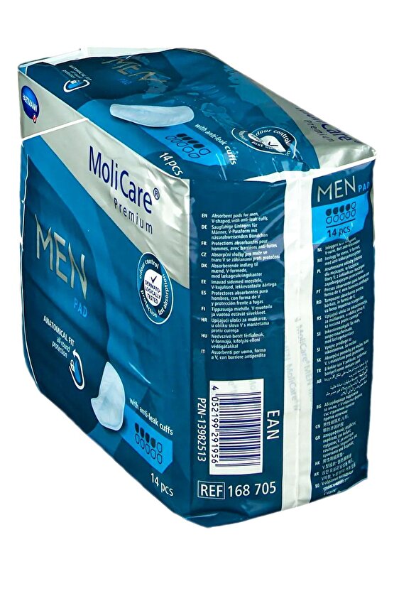 Erkek Mesane Pedi Molicare Premium Men Pad 14lük Paket