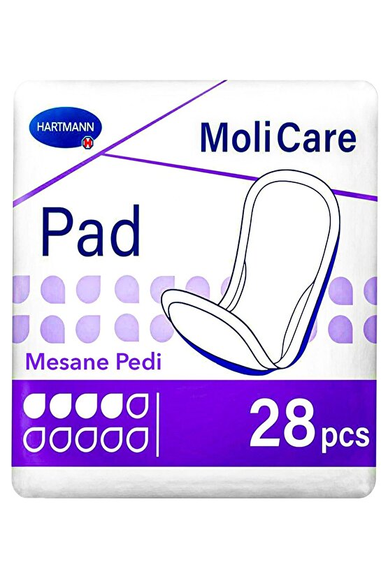 Molicare Pad 4 Damla - Mesane Pedi - 28 Lik Paket