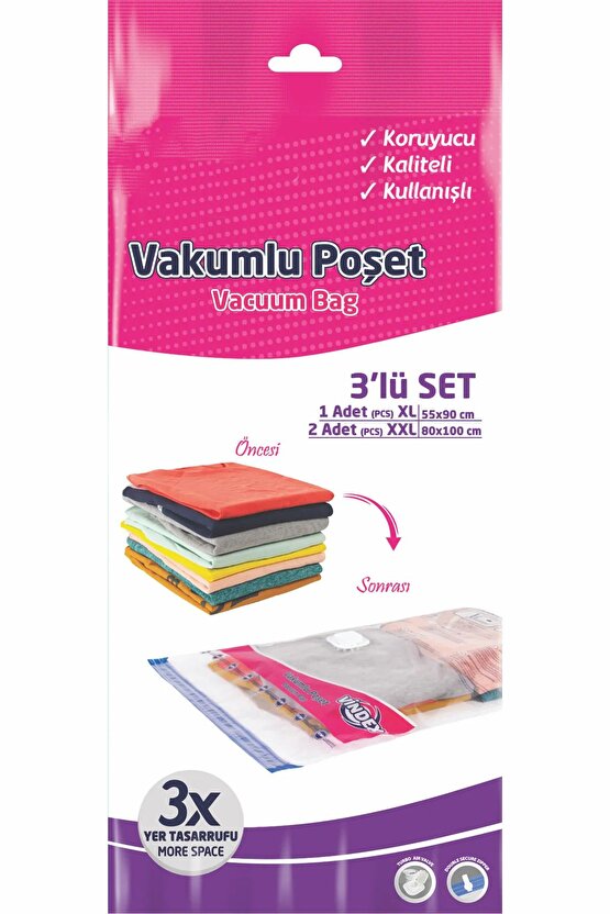 Vakumlu Poşet