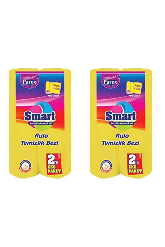 Smart Temizlik Bezi Rulo 4li 6135