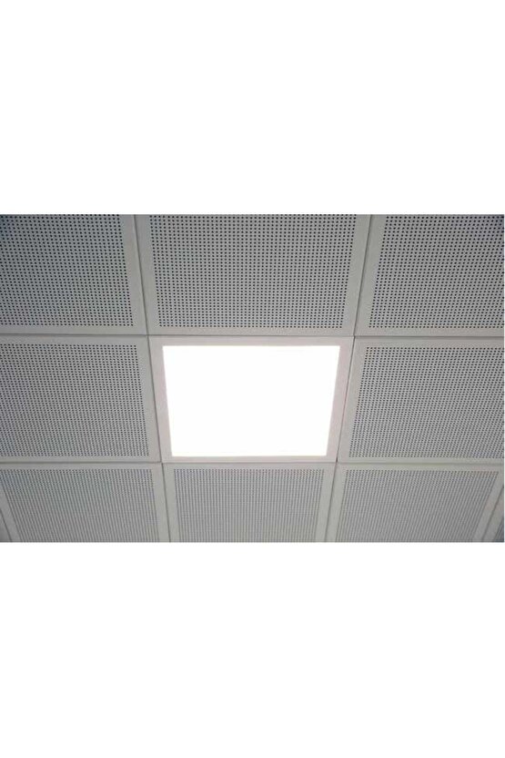 30 x 30 Cm Asma Tavan Led Artmatür, Beyaz Işık 24 Watt Klipin Tavan Lambası, Led Asma Tavan Lambası