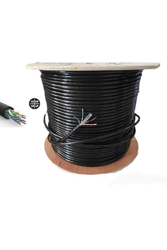 ELLİ METRE 50 M CAT 6 KABLO İNTERNET KAMERA MODEM ARASI