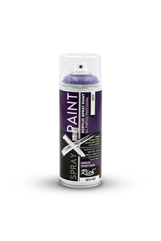 Art-x Spray-x Sprey Boya 400ml - 6714 Mor