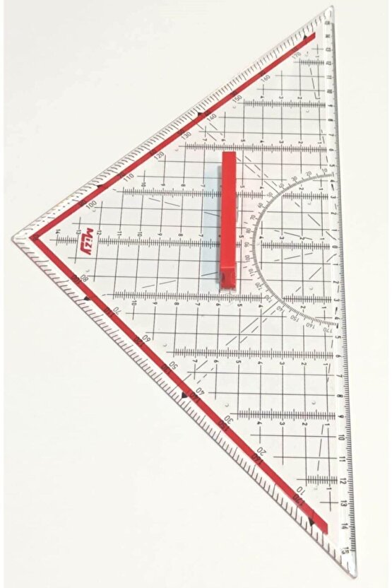 Aristo Cetveli 32 Cm - 3 Kenarlı Geometry Triangle Ruler