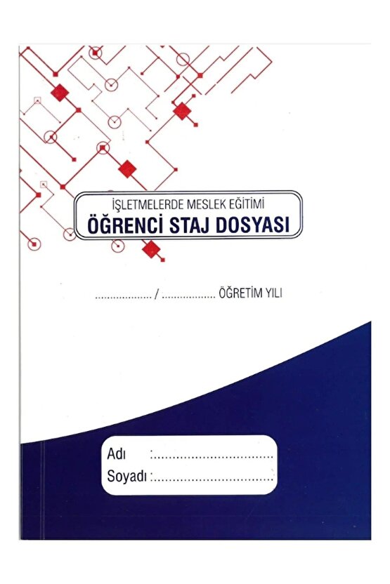 Öğrenci Staj Dosyası Meslek Liseleri Için Staj Dosyası (12 Lİ PAKET)