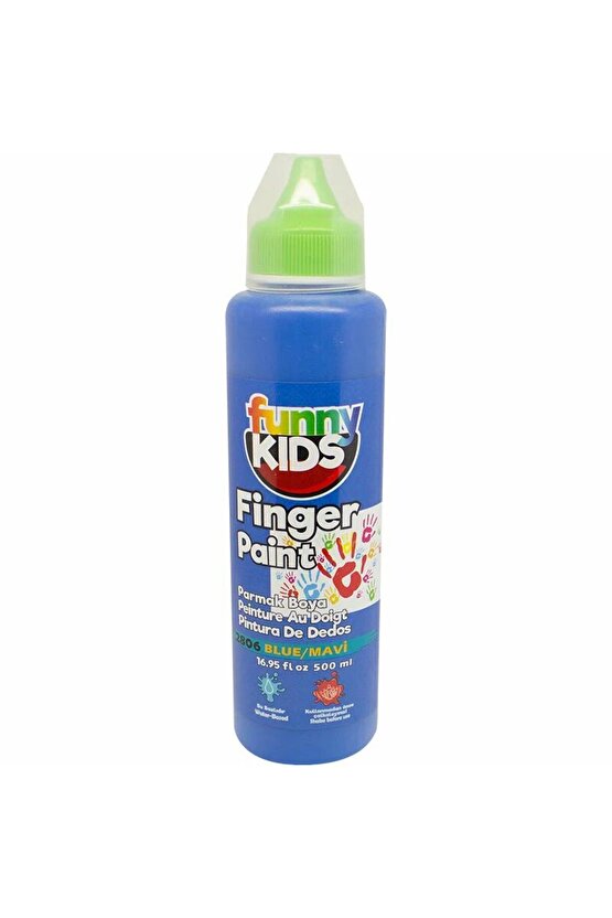 Funny Kids Parmak Boyası 500ml - 2806 Mavi