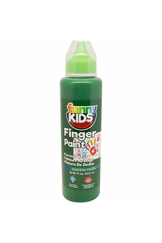 Funny Kids Parmak Boyası 500ml - 2810 Yeşil