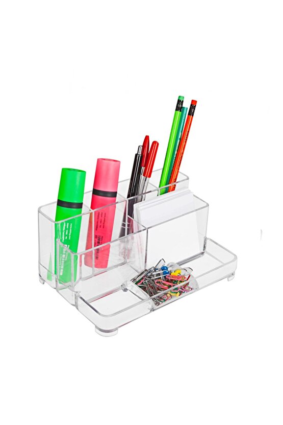 810 Desk A Üstü Organizer Şeffaf