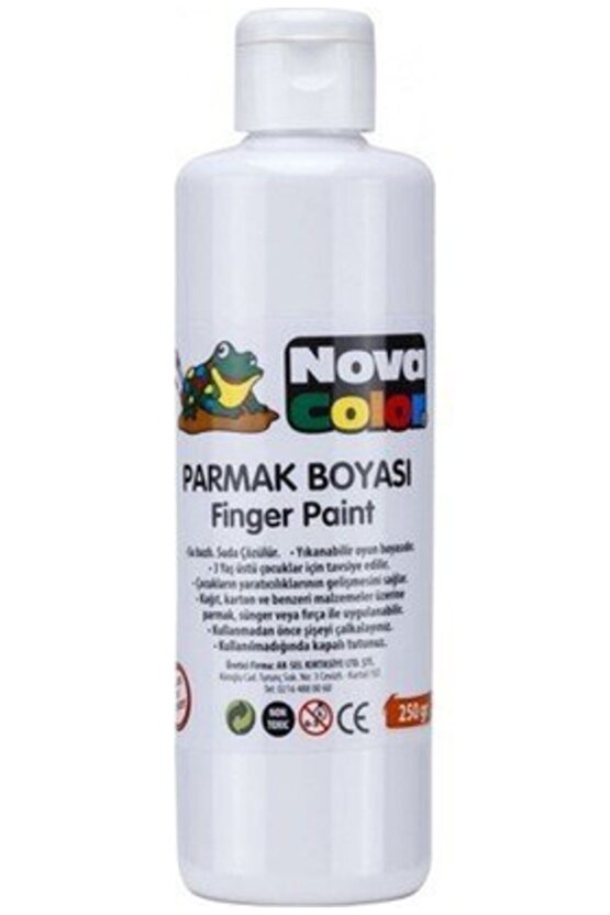 Parmak Boyası 250gr Beyaz