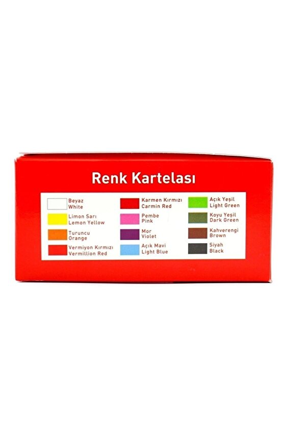 Parmak Boyası Set 12x30 Ml