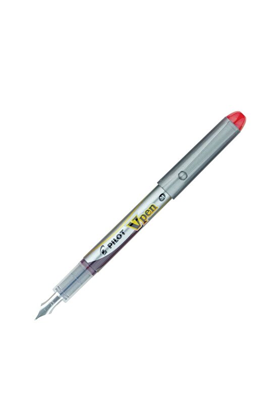 V-pen Silver Kullan At Dolma Kalem Kırmızı Svp-4m-r