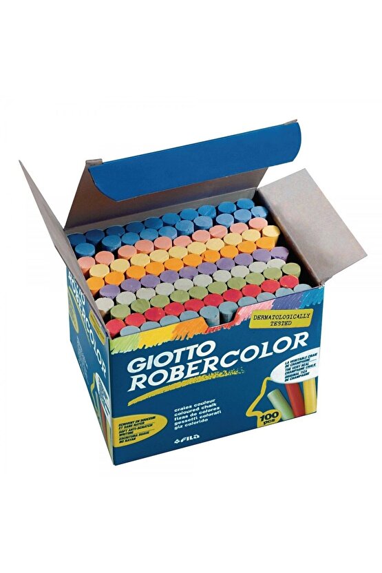 Robercolor Tebeşir Karışık Renkli 10`lu Kutu