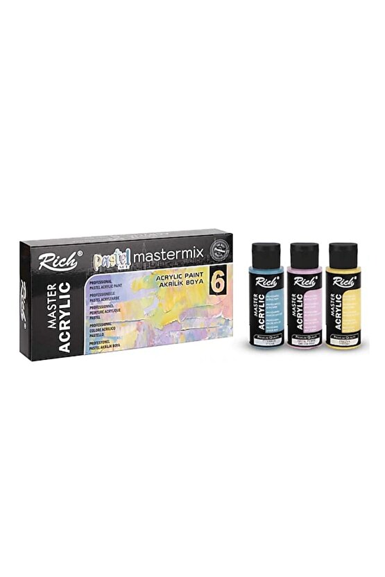 Gold Master Mix Pastel Set 6 Lı