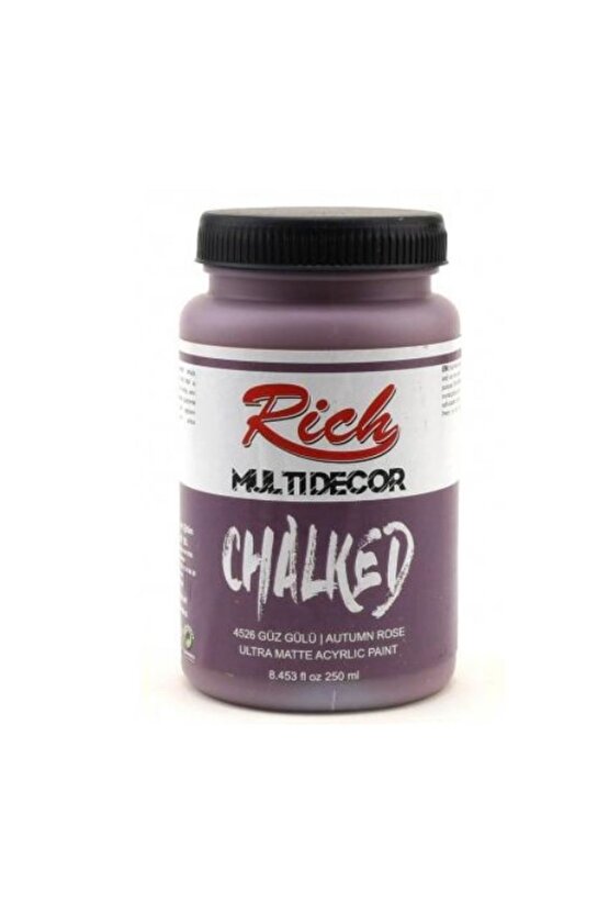 Multi Decor Chalked Akrilik 250ml N:4526 Güz Gülü