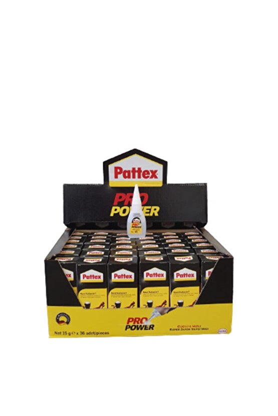 Pro Power 15gr X 36 Adet Güçlü Süper Hızlı Japon Yapıştırıcı