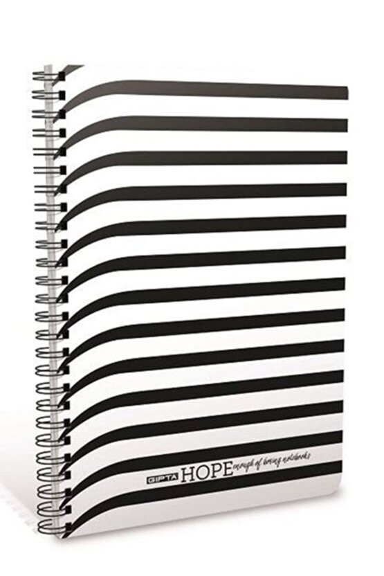 Hope Spiralli Karton Kapak 18.5x26 Cm 80 Yaprak Kareli Defter