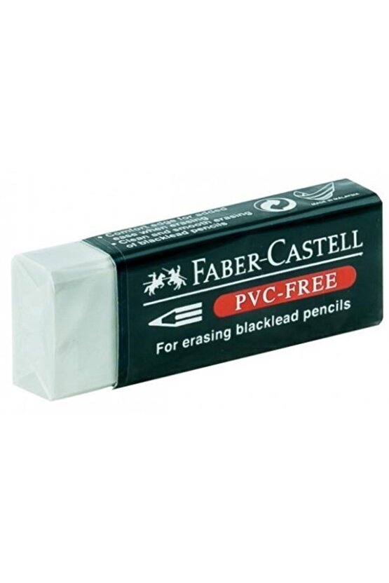 Faber-castell Pvc Free No:20 Büyük Boy Beyaz Silgi 2 Li