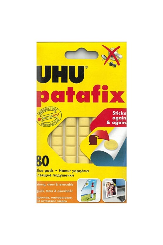 Tac Patafix Sarı 80li