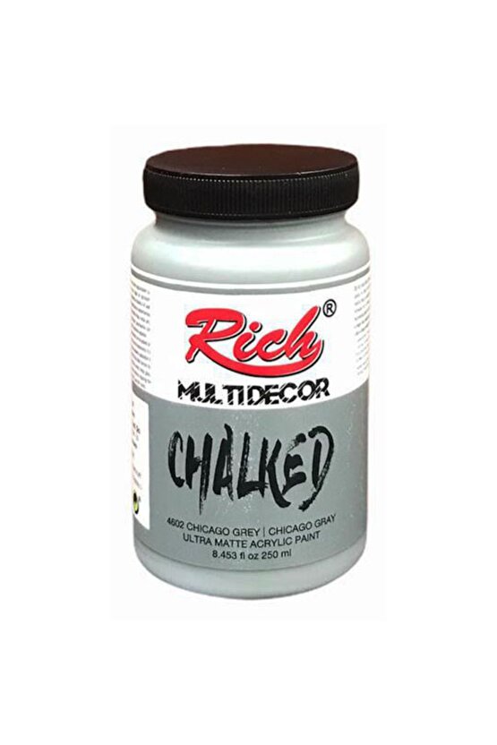 Multi Decor Chalked 250ml - Chicago Grey 4602