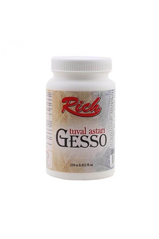 Gesso 250cc Tuval Astarı Beyaz  1450