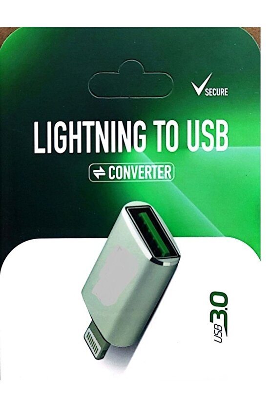 Tablet Ve Telefon Için Lightning To Usb Otg Çevirici Adaptör I Phone Girişi Usb Ye Çevir Usb 3.0