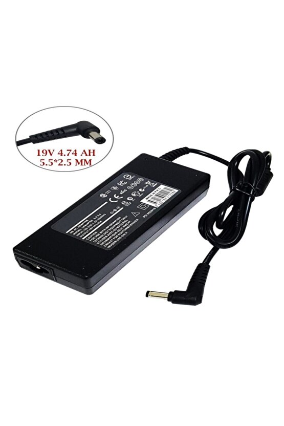 GLDRK Notebook Adaptör Şarj Aleti 19v 4.74 A 5.5*2.5 Mm ShopGld 1062129