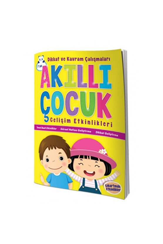 Ema Yayınları Akıllı Çocuk Dikkat Ve Kavram Çalışmaları 3 Yaş