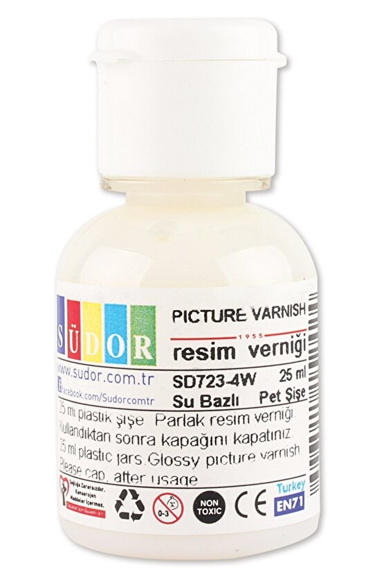 Resim Verniği Su Bazlı 25 Ml Mixartcolor