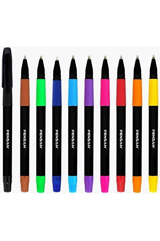 Sign Pen Color 1.0mm Tükenmez Kalem 10lu Set