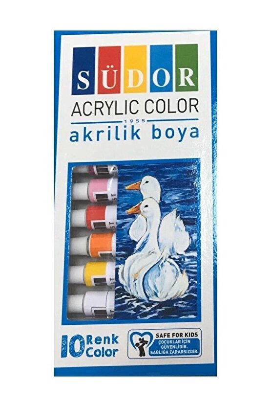 Akrilik Boya Tüp 10x9 ml --sd192