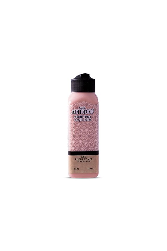 Akrilik Boya 140ml Pudra Pembe 3055