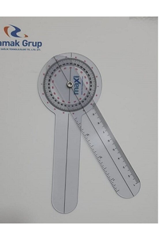 El Yayı Maxi Cep Gonyometre, Plastik Ölçer 20 Cm Grup Ürünüdür Turuncu