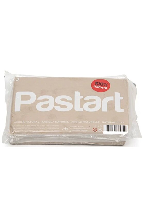 Pastart Doğal Model Kili Beyaz 1.5 Kg. Seramik H.s