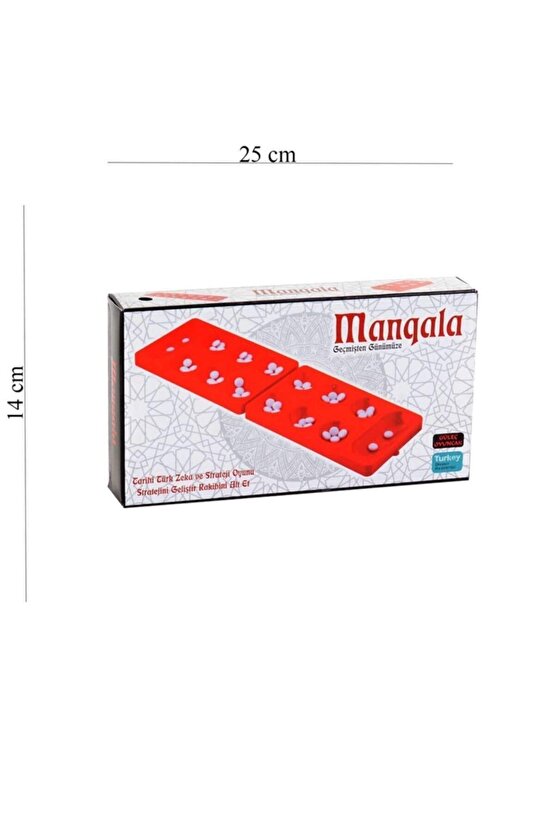 PLASTİK MANGALA MANCALA STRATEJİK AKIL VE ZEKA OYUNU İBİS PLASTİK