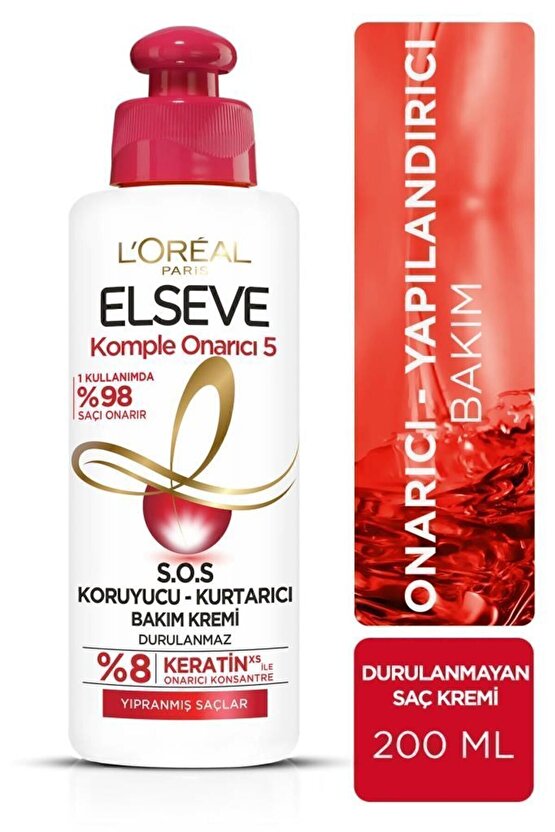 Loréal Paris Komple Onarıcı 5 S.o.s Koruyucu - Kurtarıcı Bakım Kremi 200 ml