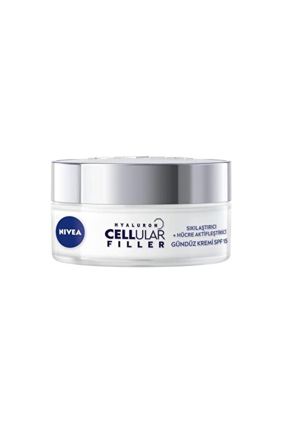 Cellular Expert Filler Yoğun Yaşlanma Karşıtı Gündüz Bakım Yüz Kremi 50ml, Spf15, Hyaluronik Asit