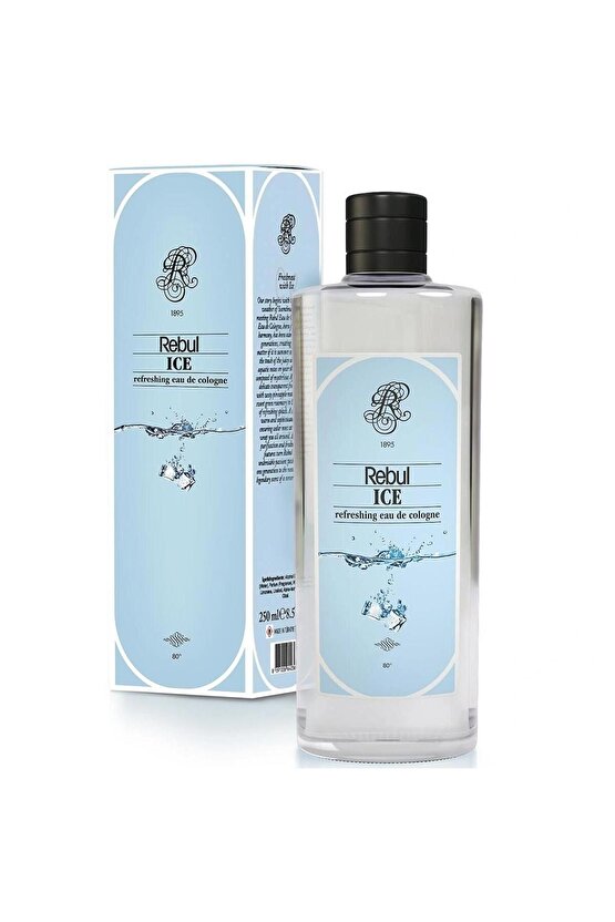 Ice Kolonya Cam Şişe 250 ml