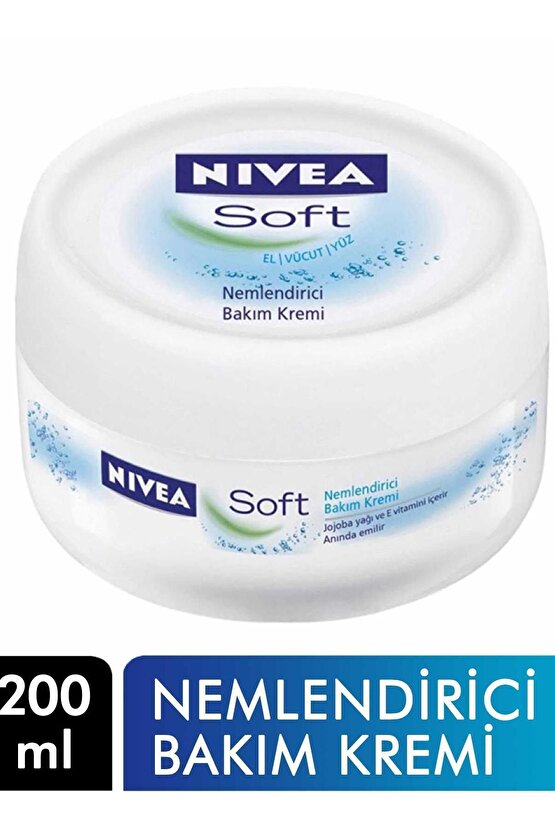 Soft Krem 200 Ml Nemlendirici Bakım 4005808890507 Yüz Kremi