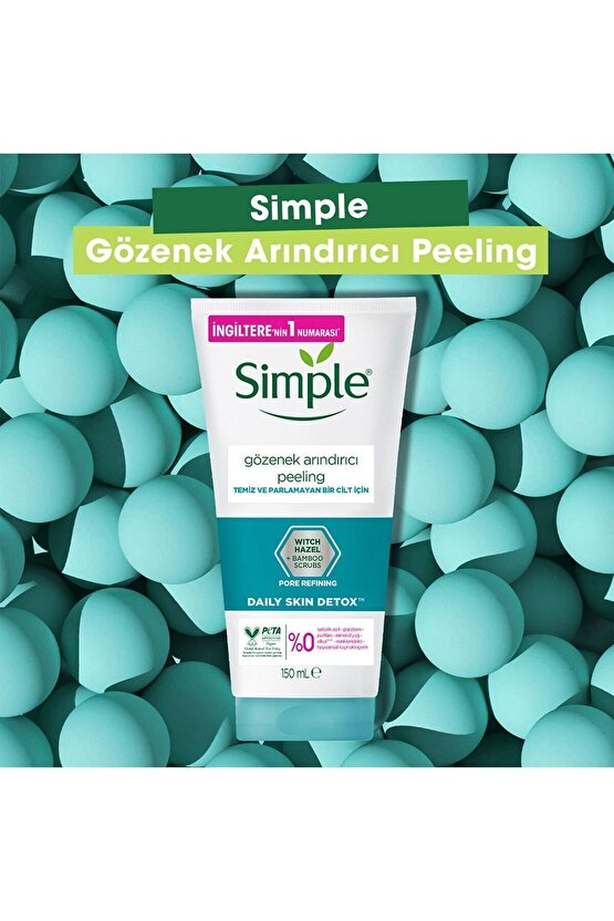 Daily Skin Detox Gözenek Arındırıcı Peeling Temiz Ve Parlamayan Bir Cilt İçin 150 ml