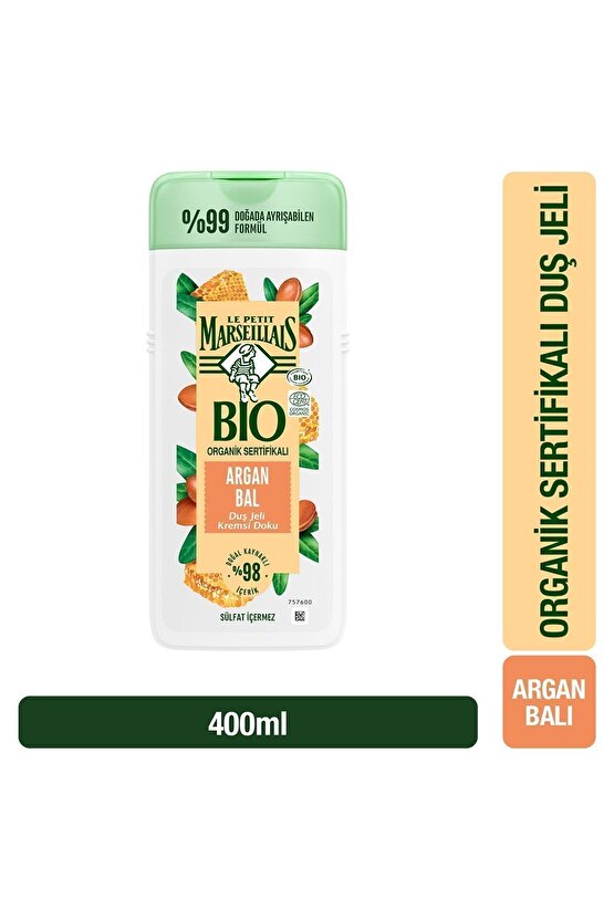 Duş Jeli Bio Argan Bal 400 ml