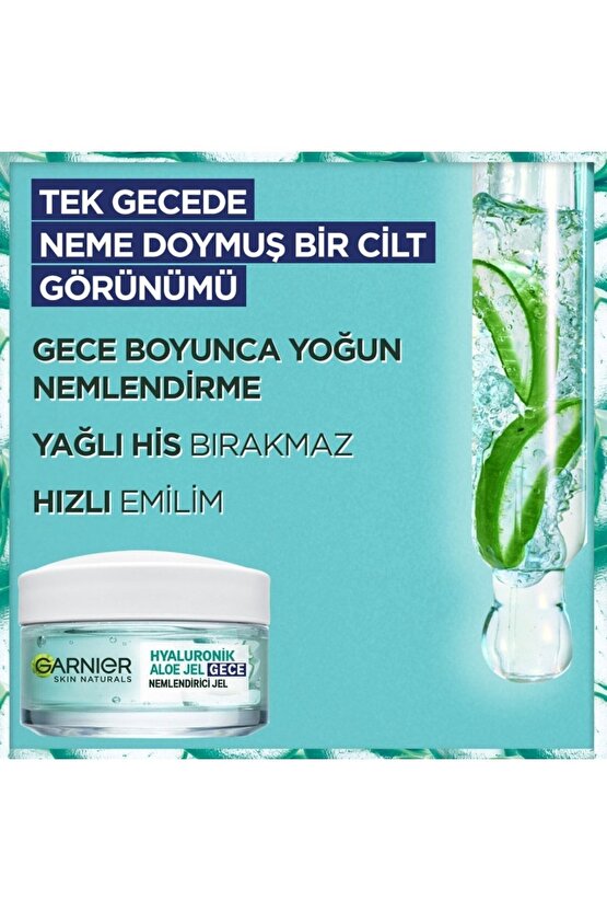 Hyaluronik Aloe Jel Gece 50ml