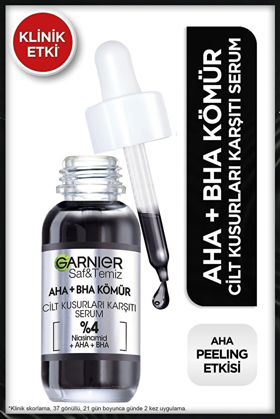 Aha Bha Cilt Kusurları Karşıtı Serum %4 [niasinamid Peeling Etkili Aha Bha] 30ml