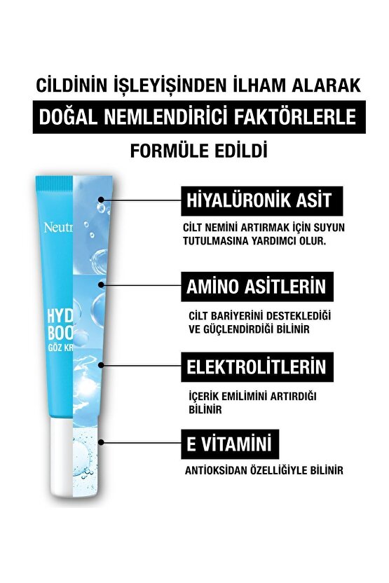 Hydro Boost Yorgunluk Karşiti Göz Kremi 15 ml