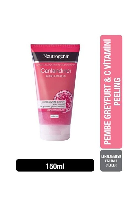 Canlandırıcı Pembe Greyfurt Günlük Peeling Jel 150 ml