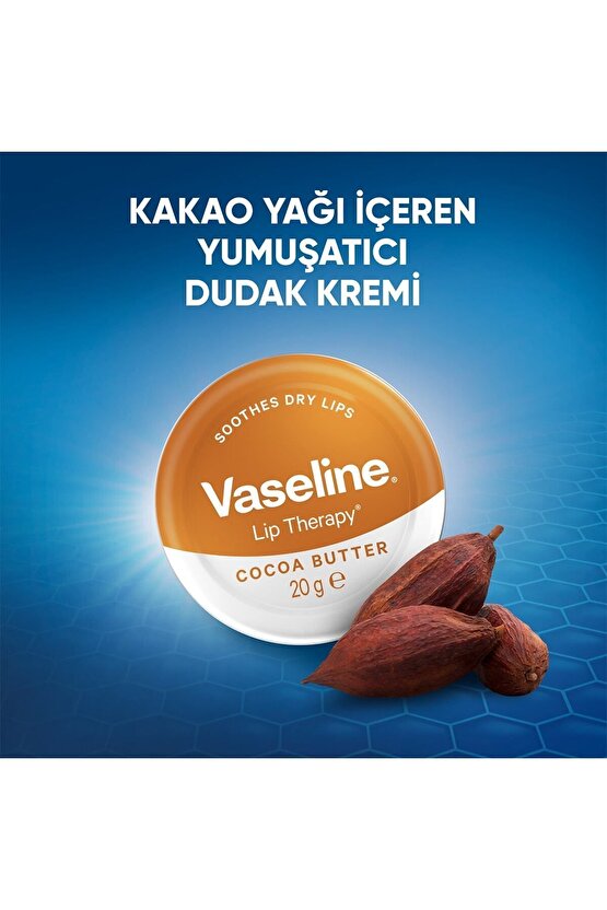 Lip Therapy Yumuşatıcı Dudak Kremi Kakao Yağı 20 G