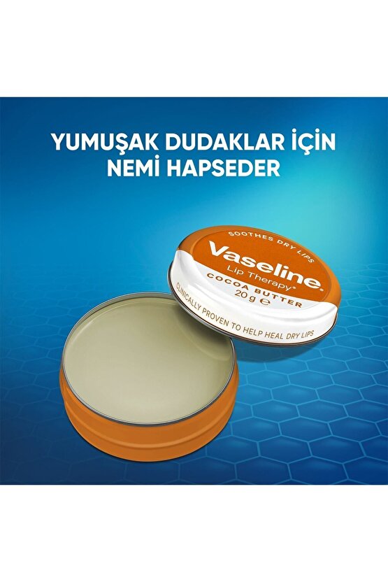 Lip Therapy Yumuşatıcı Dudak Kremi Kakao Yağı 20 G