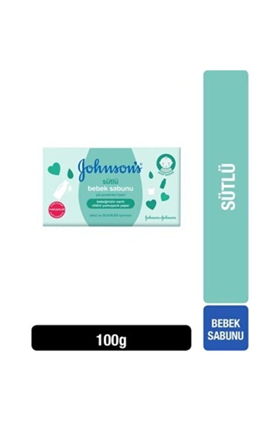 Johnsons Baby Sütlü Sabunu 100 gr x 5 Adet