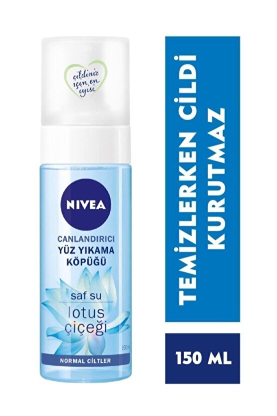 Canlandırıcı Yüz Yıkama Köpüğü Normal Ciltler 150ml X 2 Adet